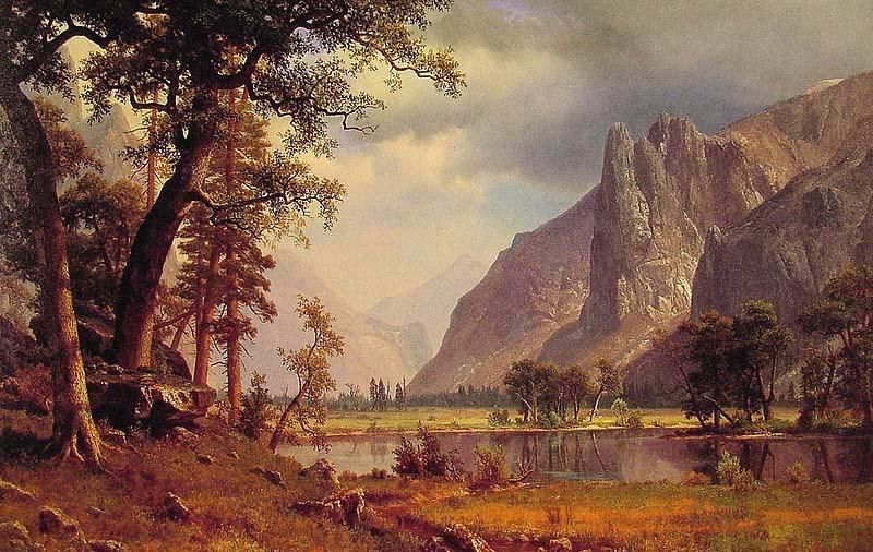 Albert Bierdstadt Yosemite Valley oil painting picture